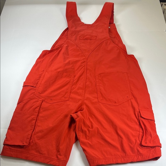 Duluth Heirloom Overalls Lightweight Gardening Shorts in Red Sz M - Picture 4 of 12